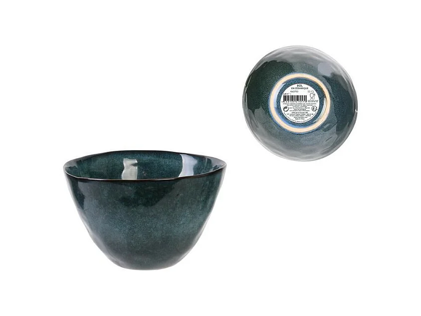 Lot de 6 Bols "Au Grès du Temps" 15cm Bleu