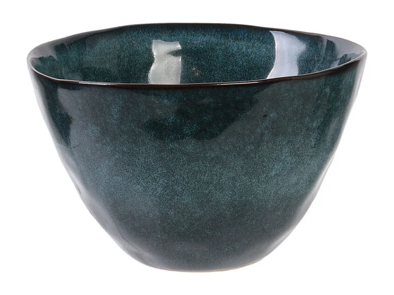 Bol 55cl D14.5cm H9cm Au Gres Du Temps Bleu Bleu