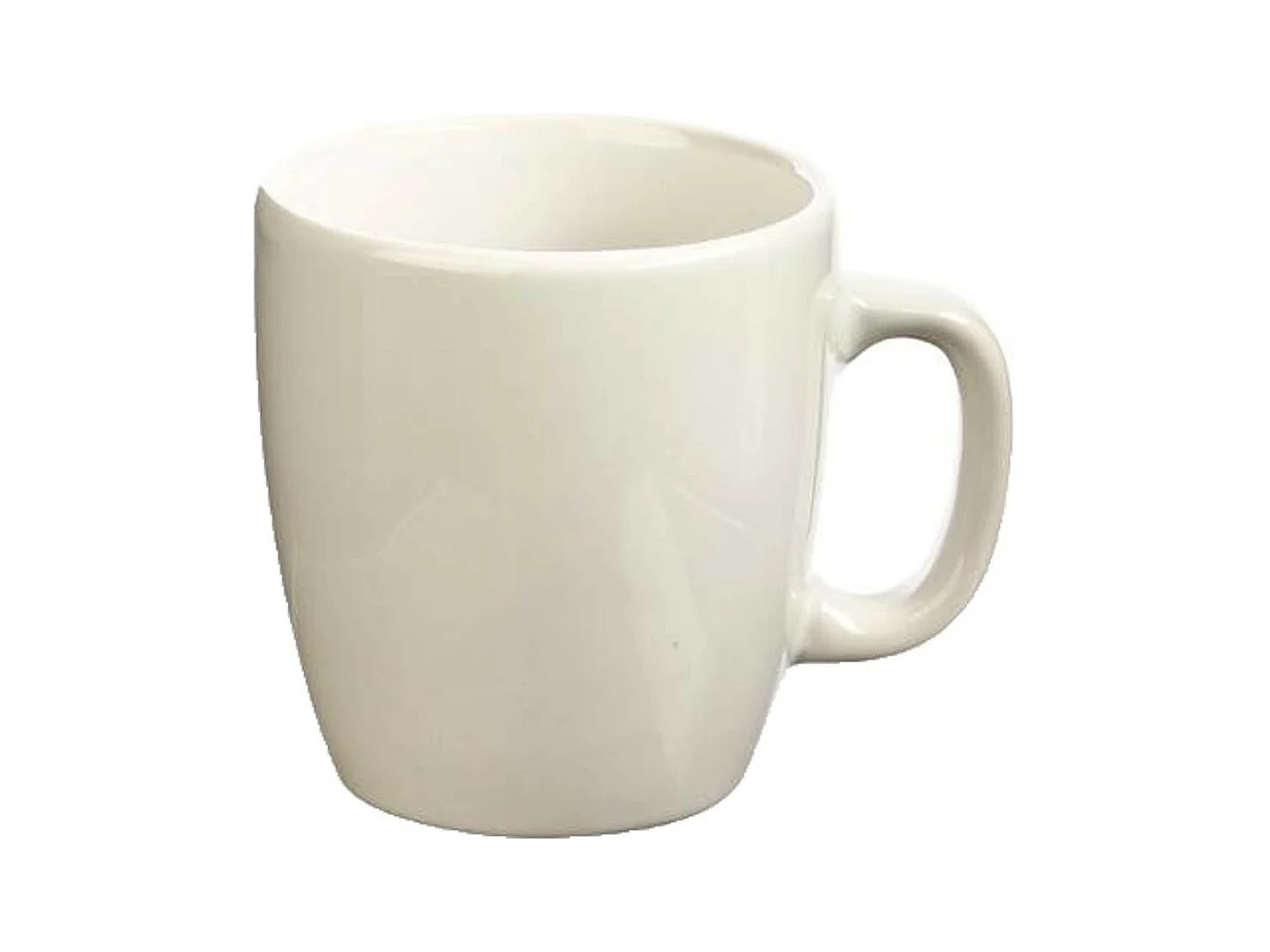 Lot de 6 Mugs "Colorama" 18cl Blanc