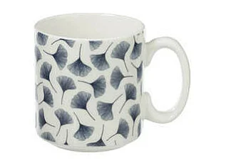 Lot de 4 Mugs & Rack "Japan" 26cl Blanc