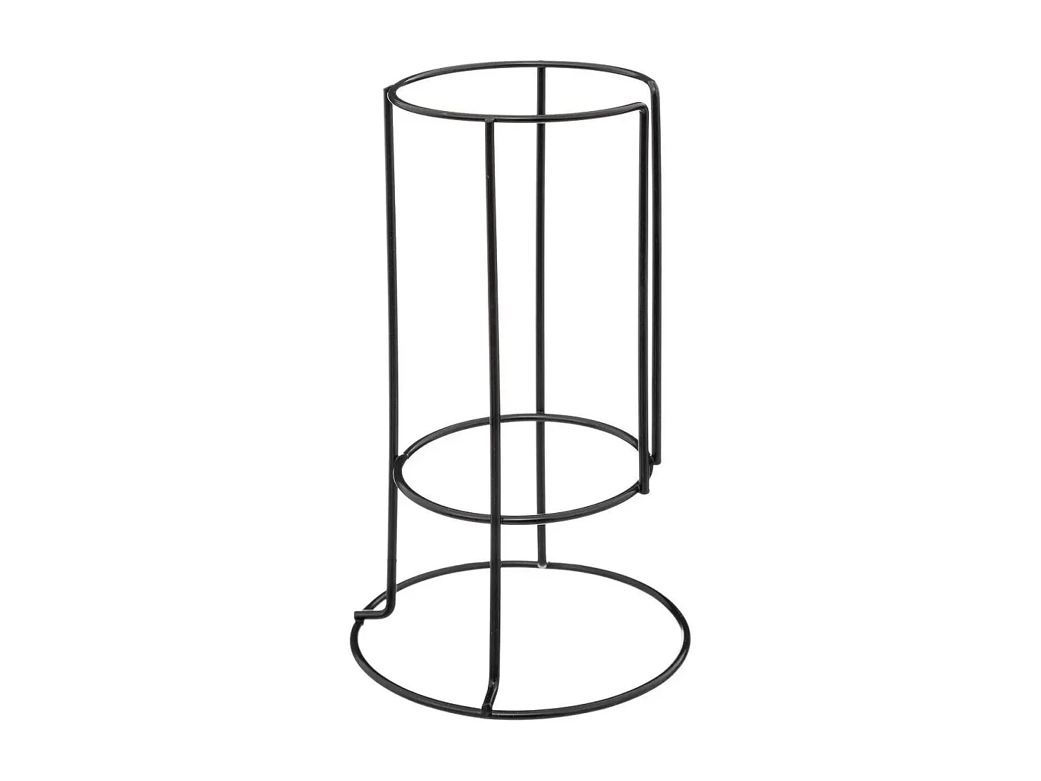 Lot de 4 Mugs sur Rack "Ethnikaa" 25cl Noir