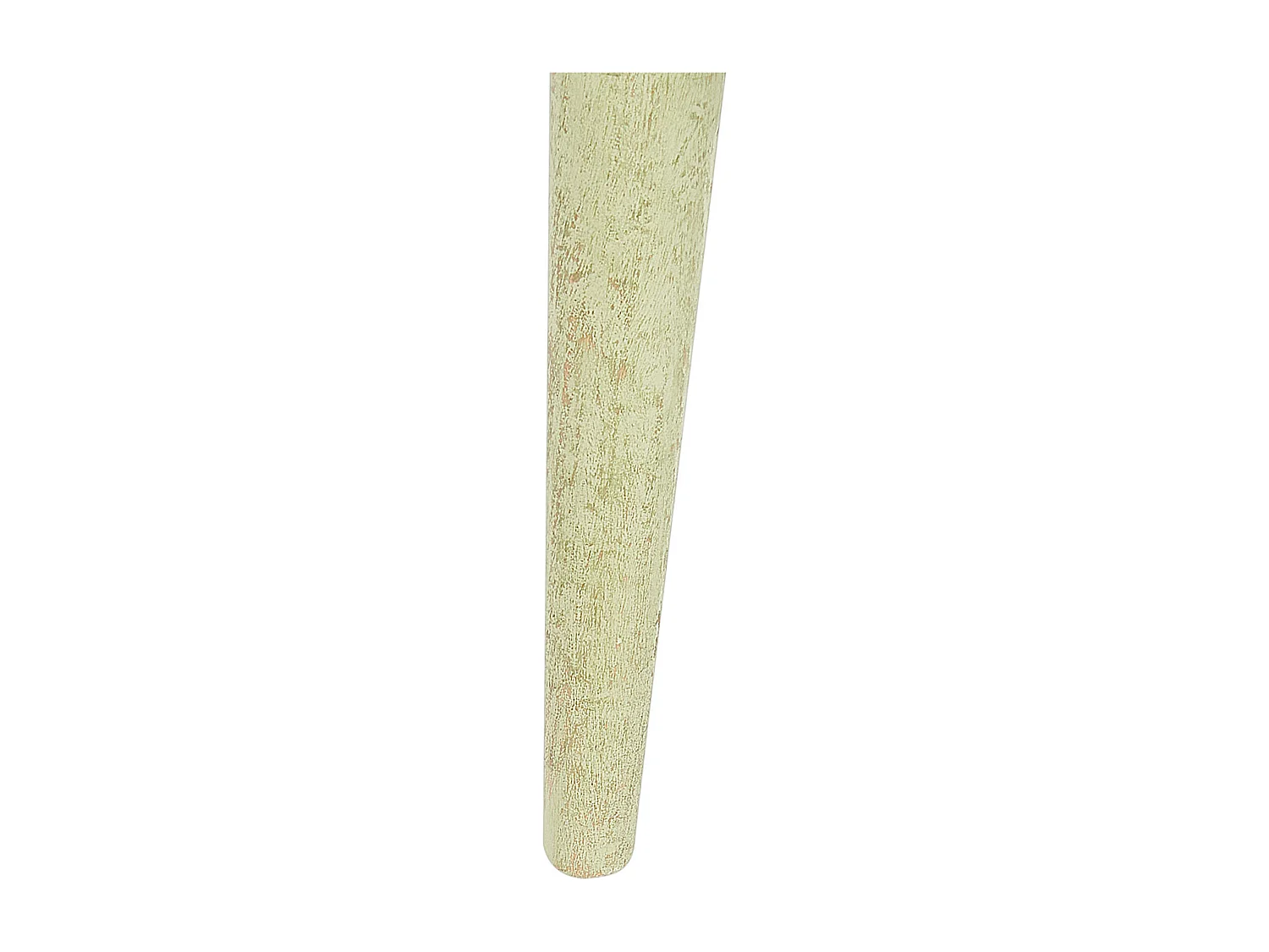 Lot de 2 tables d'appoint BELIDHA Bois de manguier Vert clair