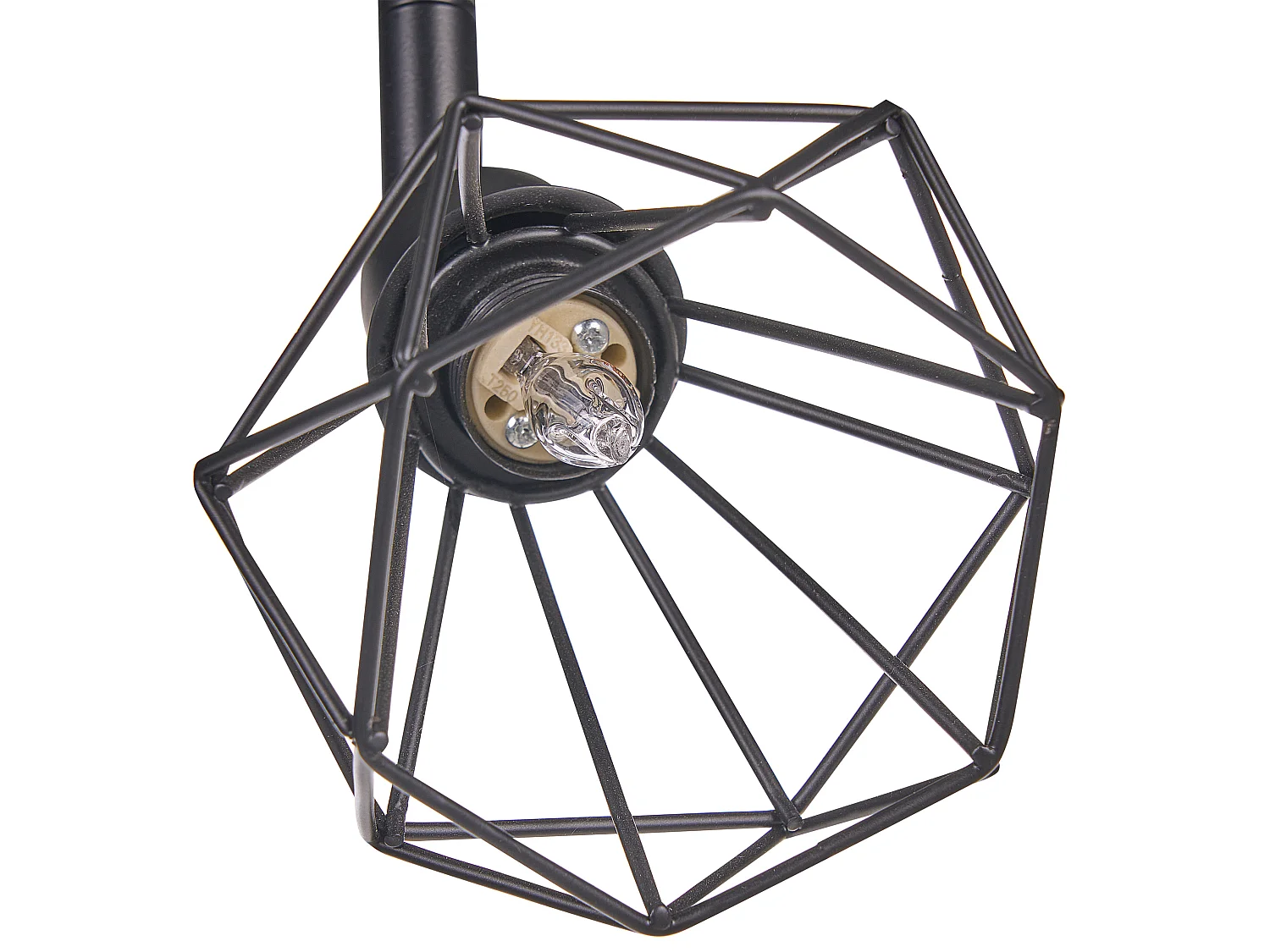 Spot à 4 lumières ERMA Réglable Métal Noir