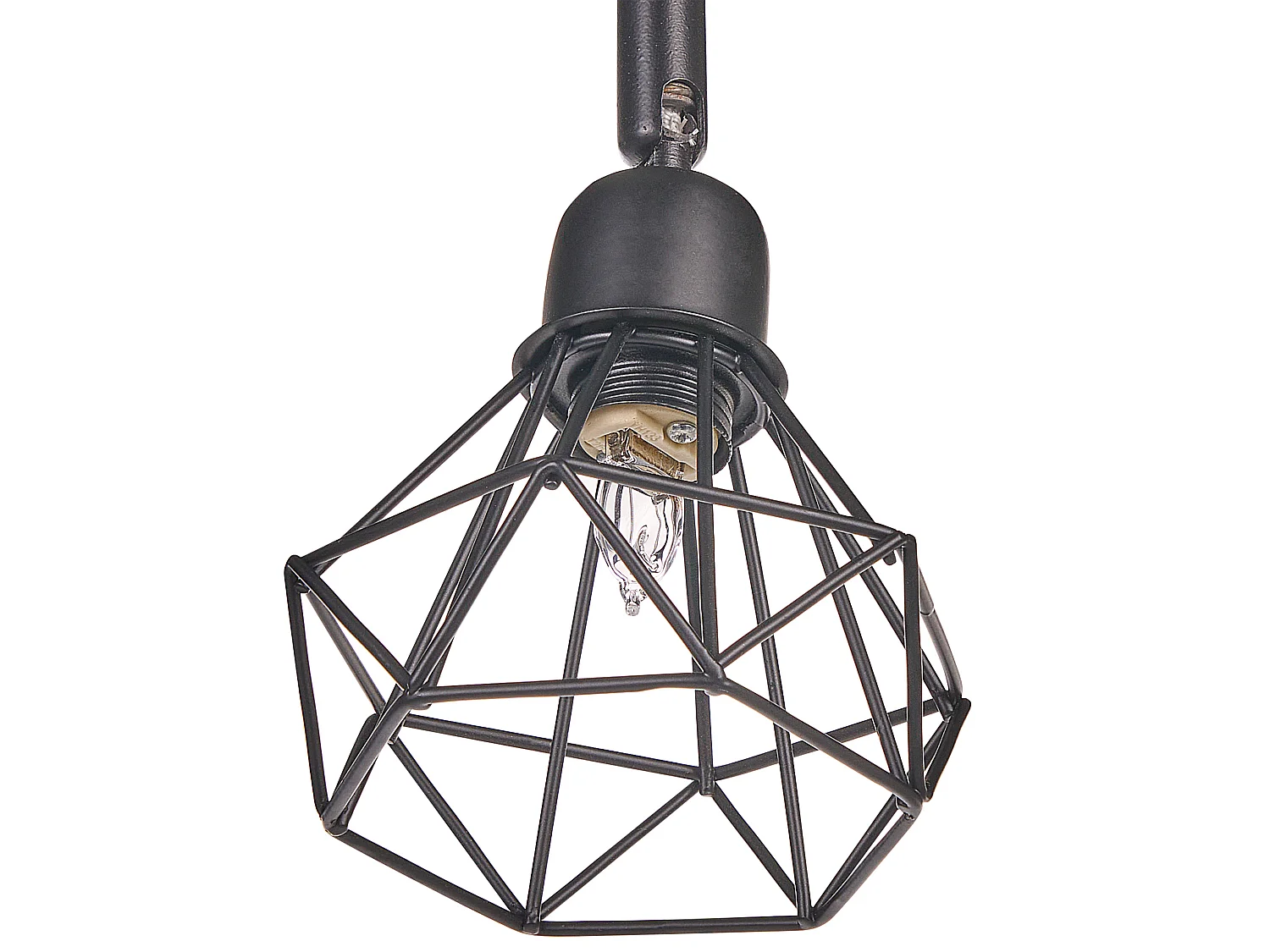 Spot à 4 lumières ERMA Réglable Métal Noir