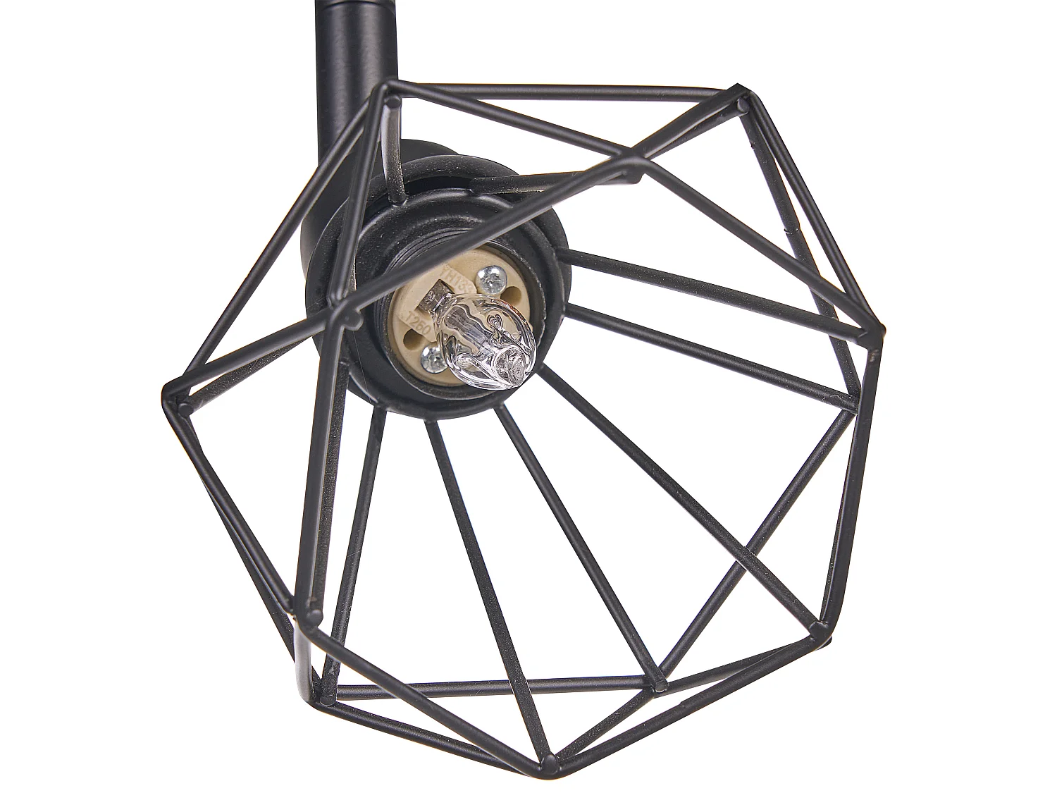 Spot à 4 lumières ERMA Réglable Métal Noir