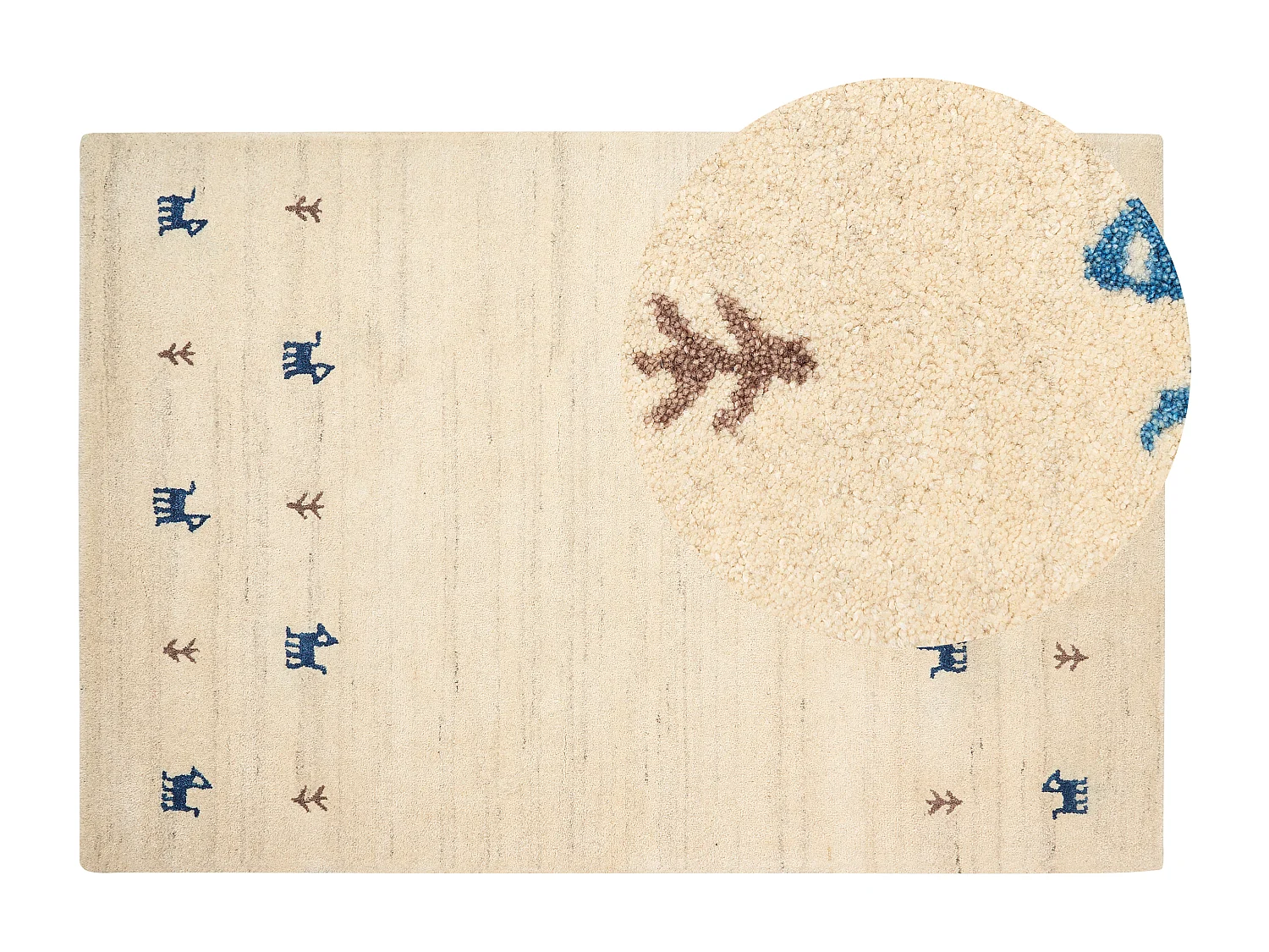 Tapis YALI Multicolore 140 x 200 cm Laine Tapis persan