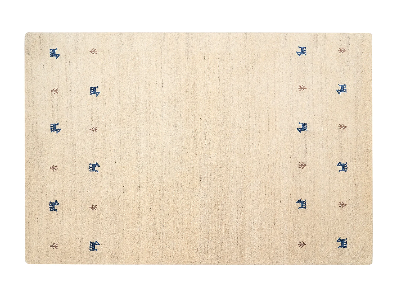 Vloerkleed gabbeh beige 200 x 300 cm YALI