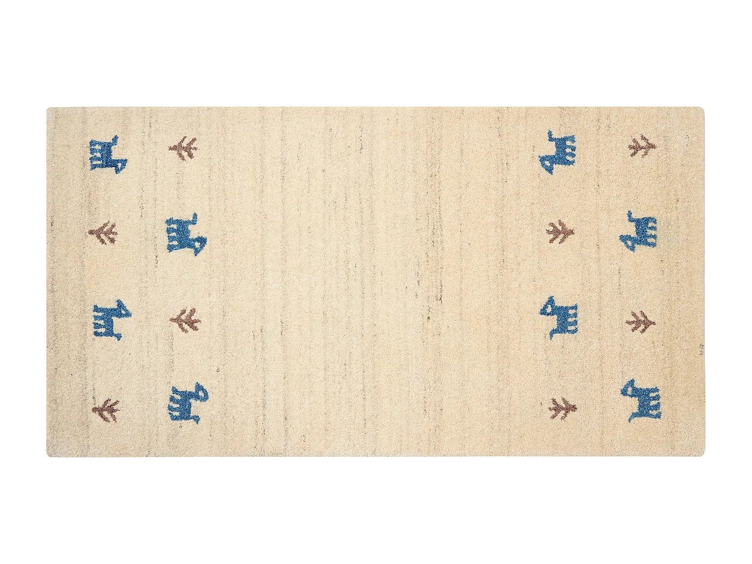 Tapis YALI Multicolore 80 x 150 cm Laine Tapis persan