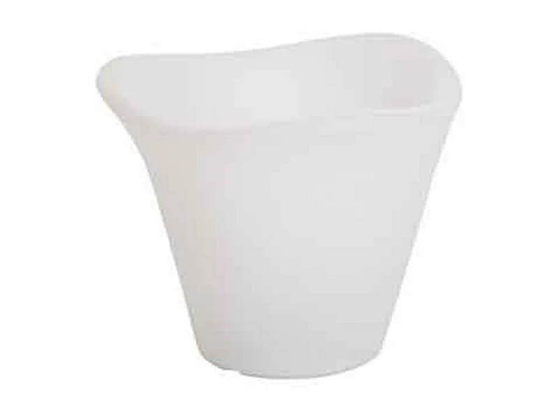 Lampe d'Extérieure & Seau à Glace "Outdoor" 26cm Blanc