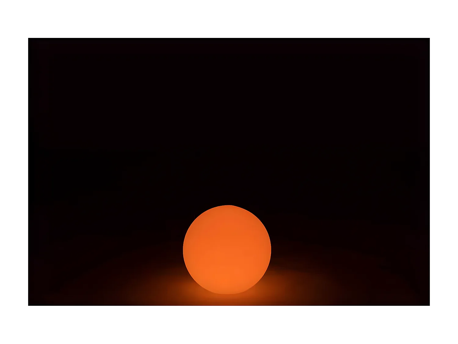 Lampe à Poser Extérieure Led "Outdoor" 30cm Blanc