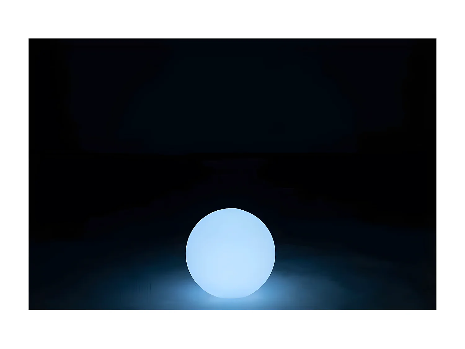 Lampe à Poser Extérieure Led "Outdoor" 30cm Blanc