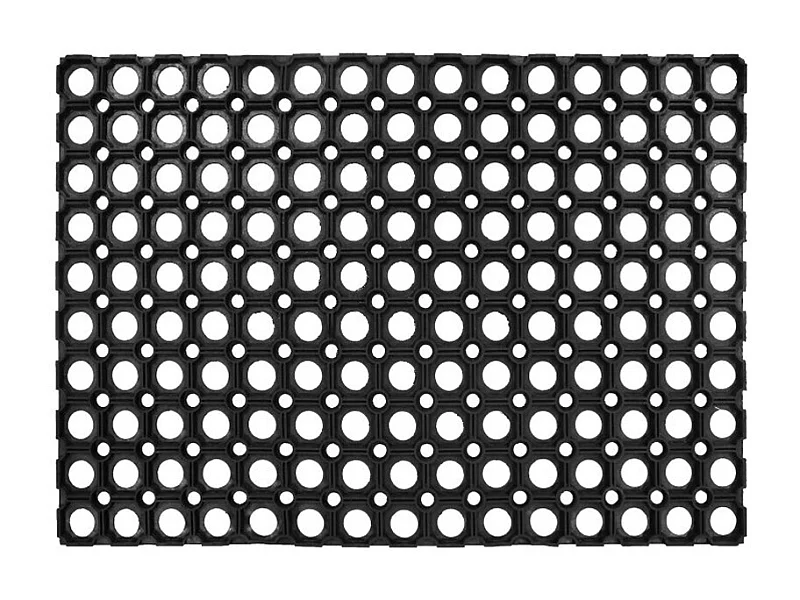 Tapis d'Entrée "Amaury" 40x60cm Noir