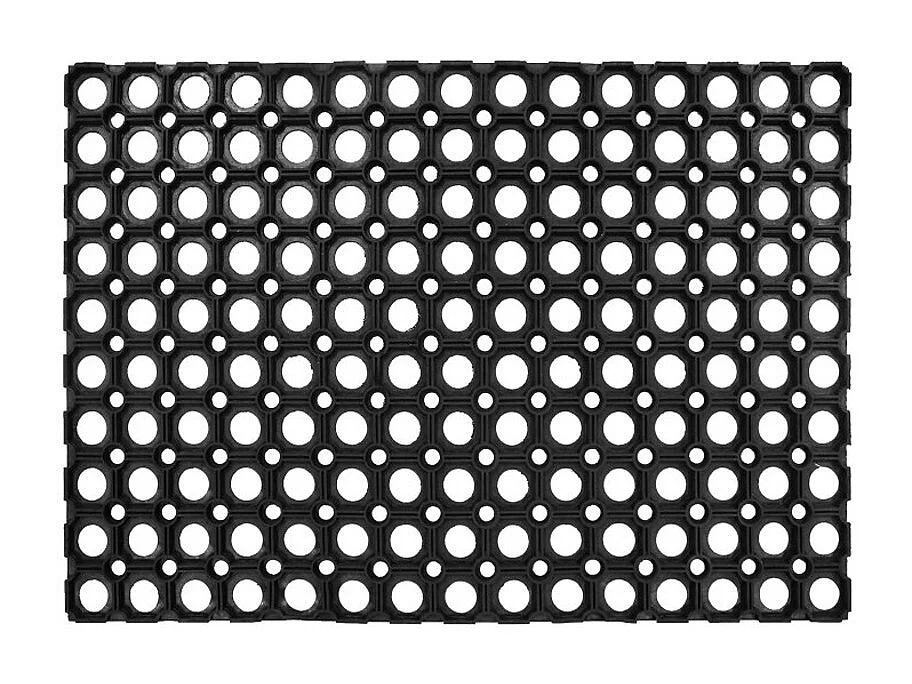 Tapis d'Entrée "Amaury" 40x60cm Noir