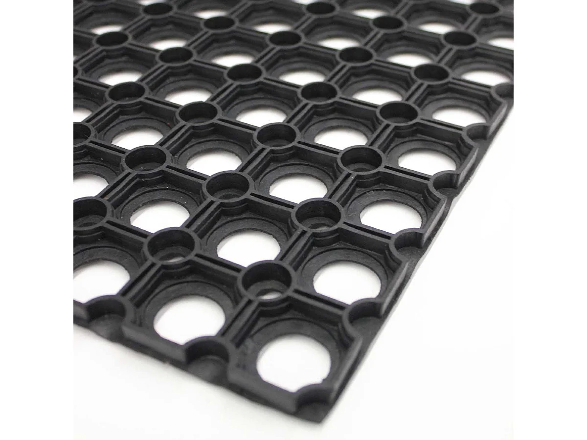 Tapis d'Entrée "Amaury" 40x60cm Noir