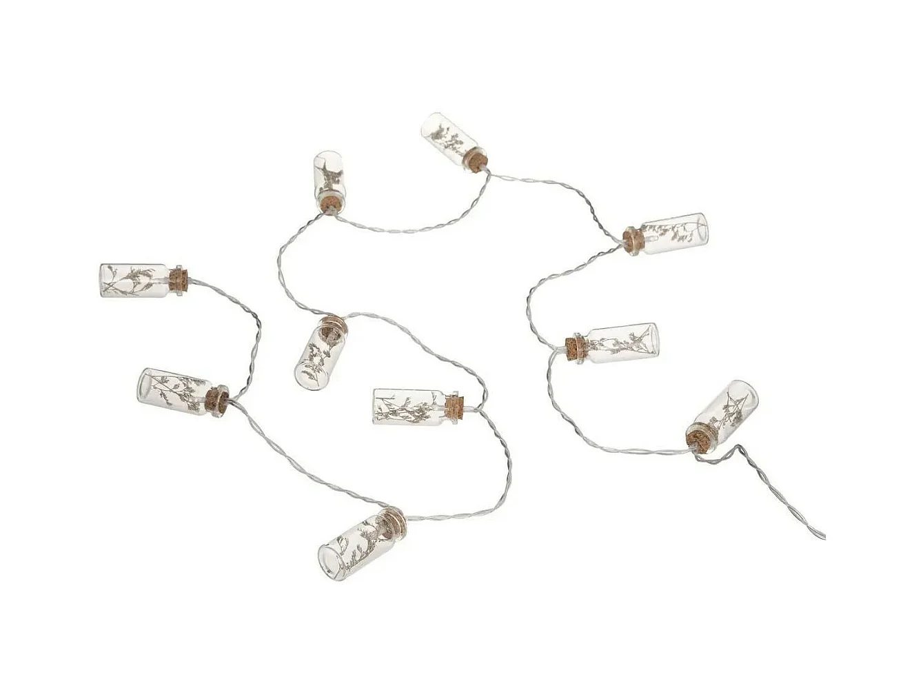 Guirlande Lumineuse Led "10 Fleurs" 165cm Naturel