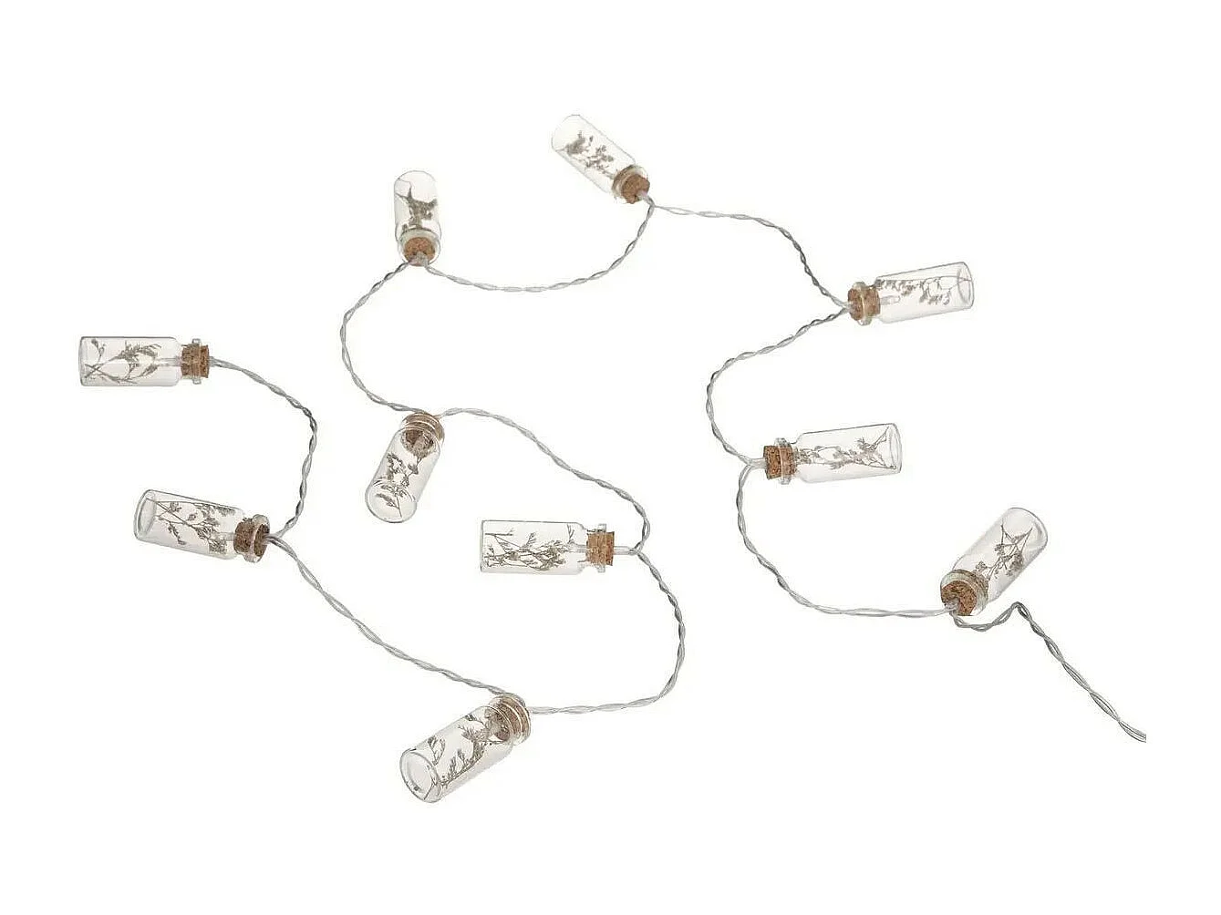 Guirlande Lumineuse Led "10 Fleurs" 165cm Naturel