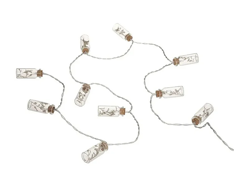 Guirlande Lumineuse Led "10 Fleurs" 165cm Naturel