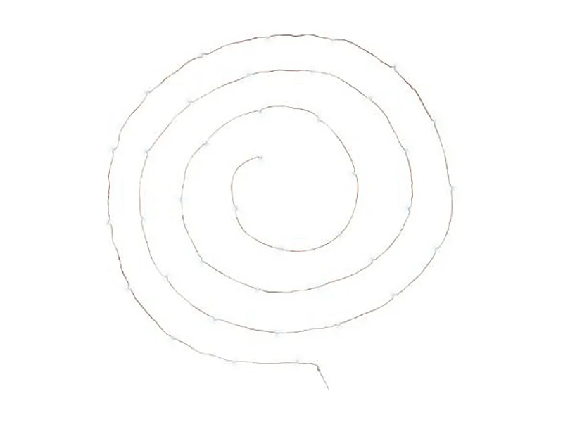 Guirlande Lumineuse "40 Led Blanc" 395cm Cuivre