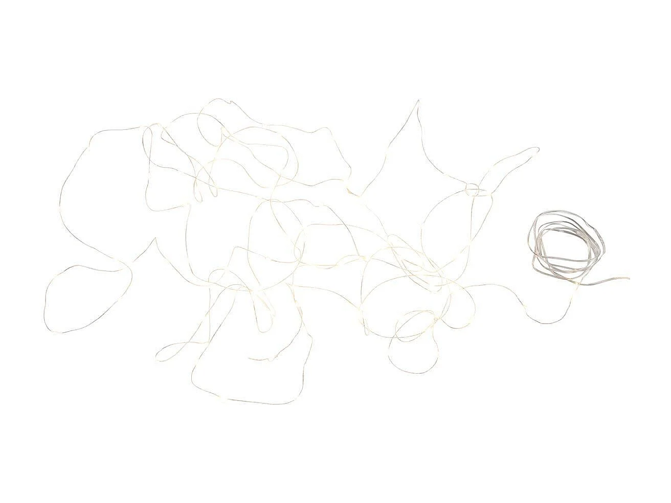 Guirlande Lumineuse LED "90 LEDS" 9m Argent