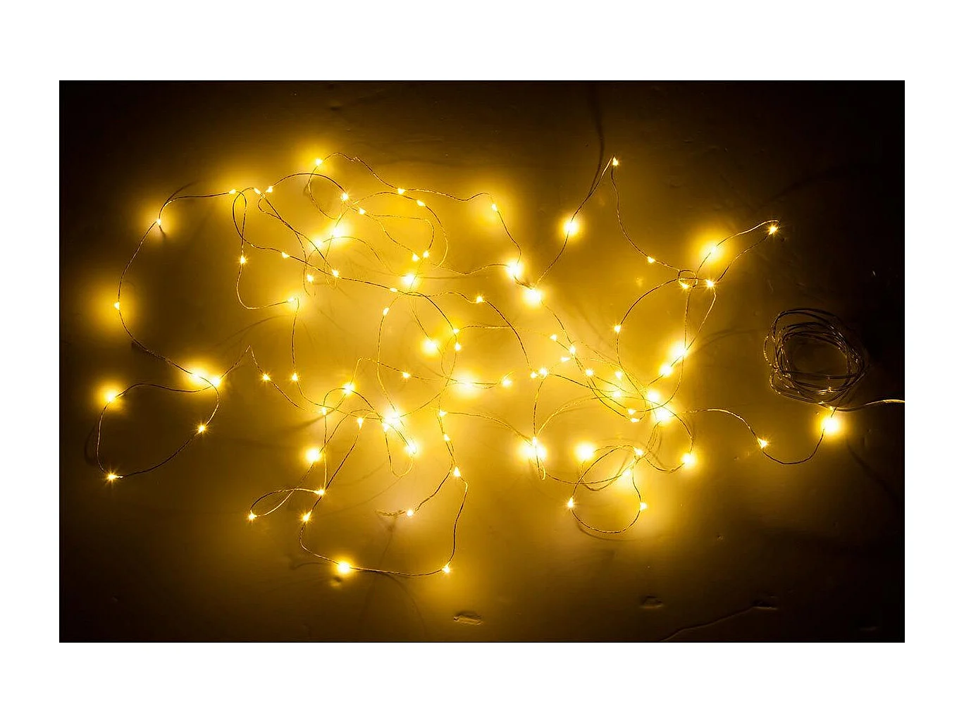 Guirlande Lumineuse LED "90 LEDS" 9m Argent