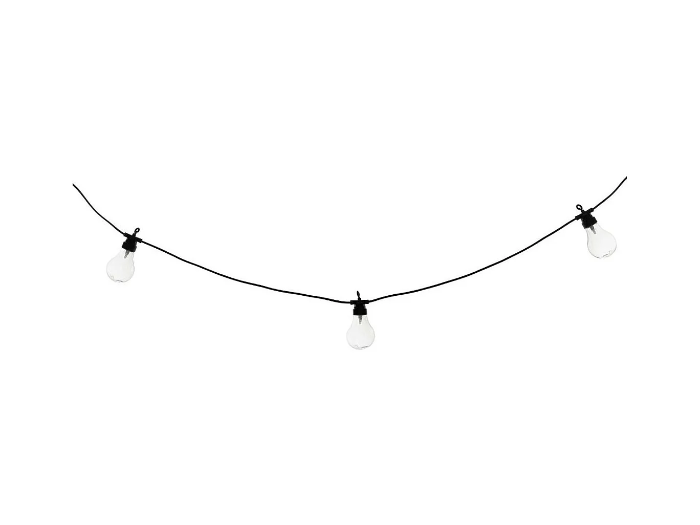 Guirlande Lumineuse à Led "10 Ampoules" 5M Noir