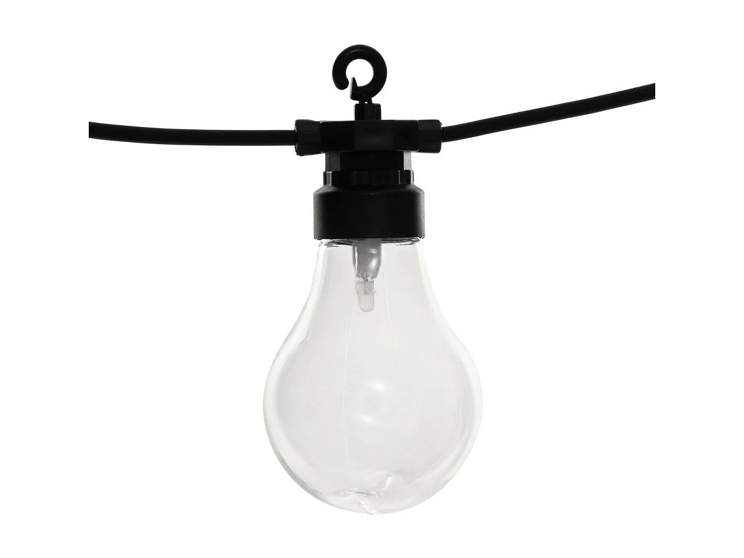 Guirlande Lumineuse à Led "10 Ampoules" 5M Noir