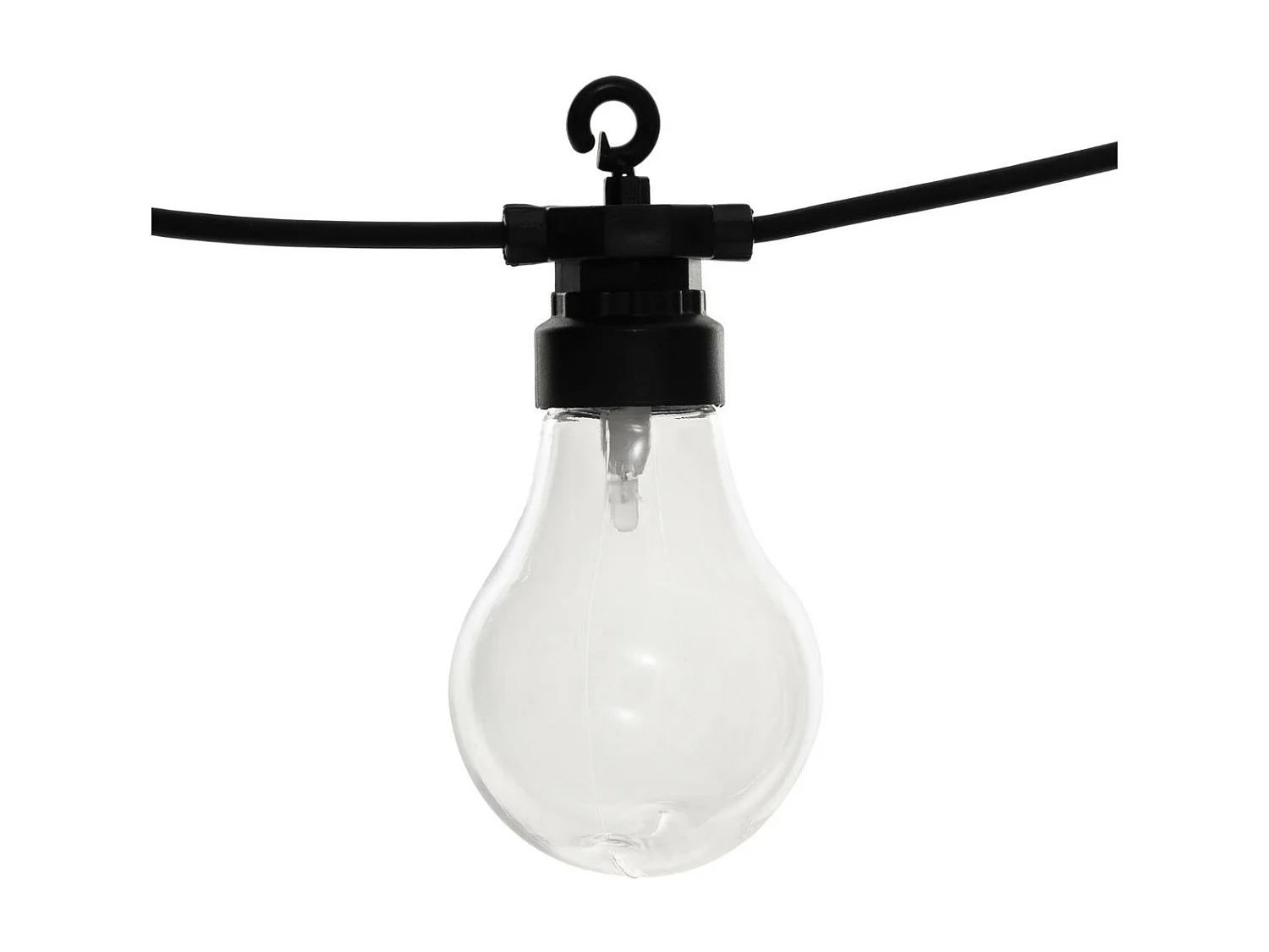 Guirlande Lumineuse à Led "10 Ampoules" 5M Noir