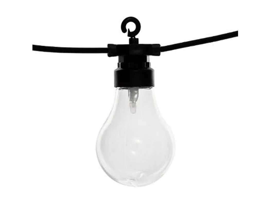 Guirlande Lumineuse à Led "10 Ampoules" 5M Noir