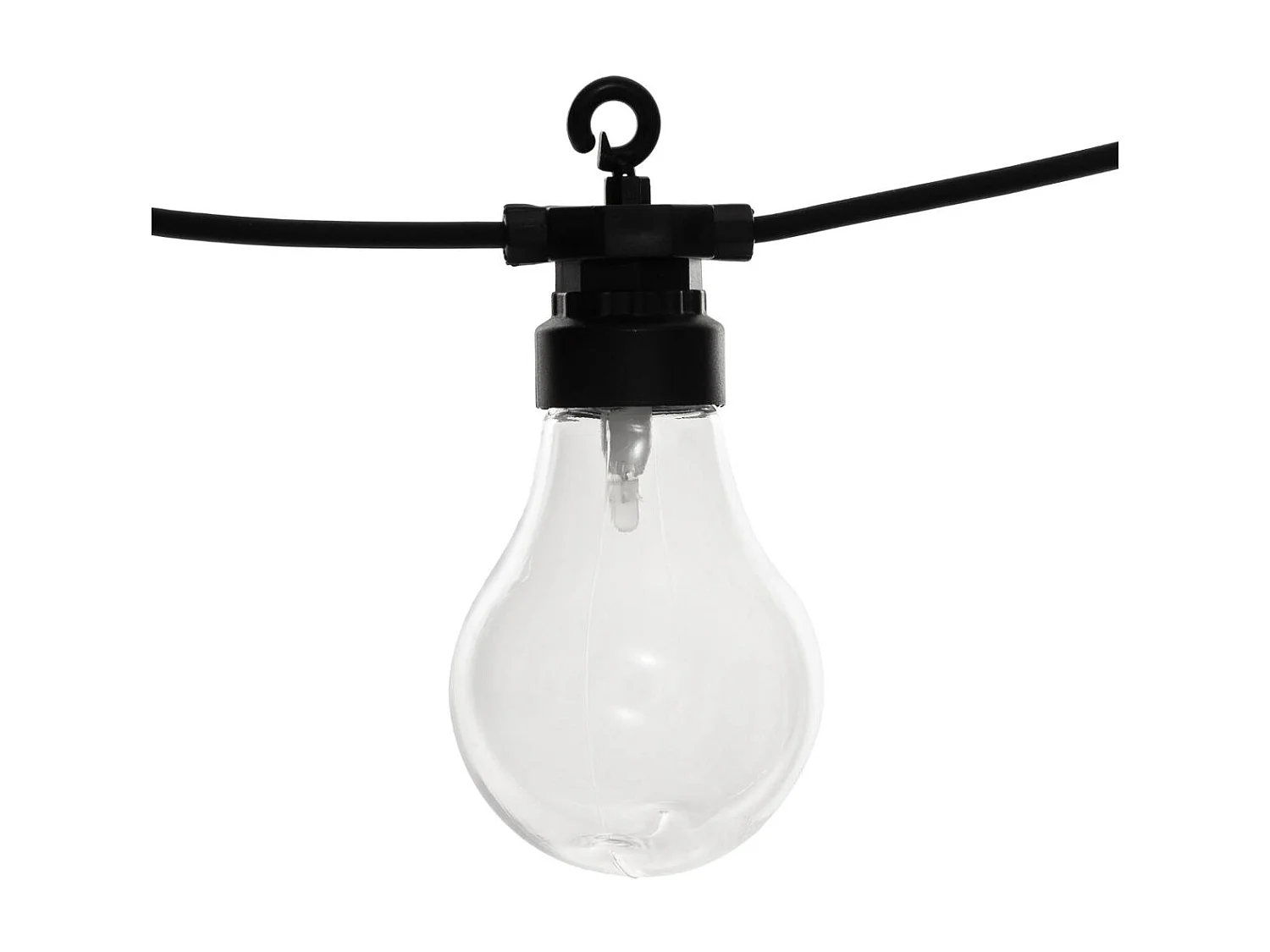 Guirlande Lumineuse à Led "10 Ampoules" 5M Noir