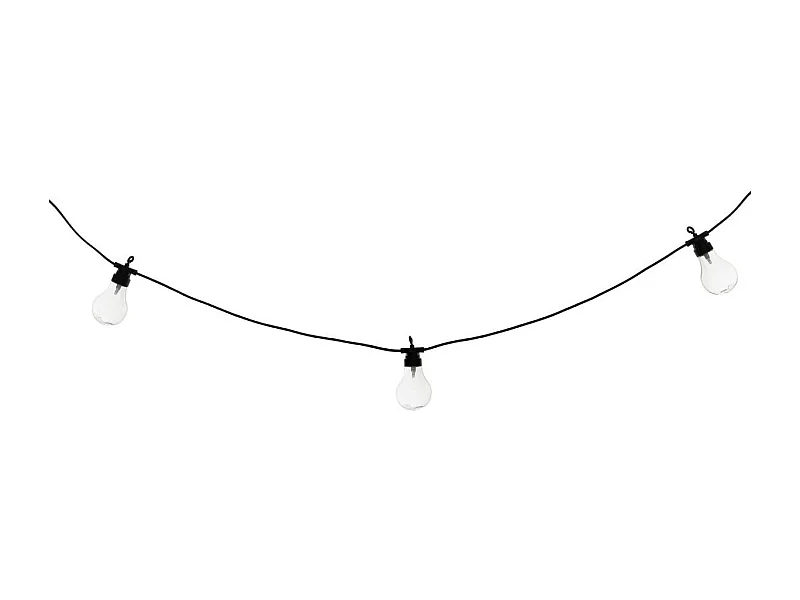 Guirlande Lumineuse à Led "10 Ampoules" 5M Noir