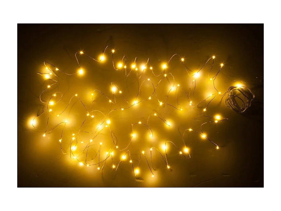 Guirlande Lumineuse LED "90 LEDS" 9m Or