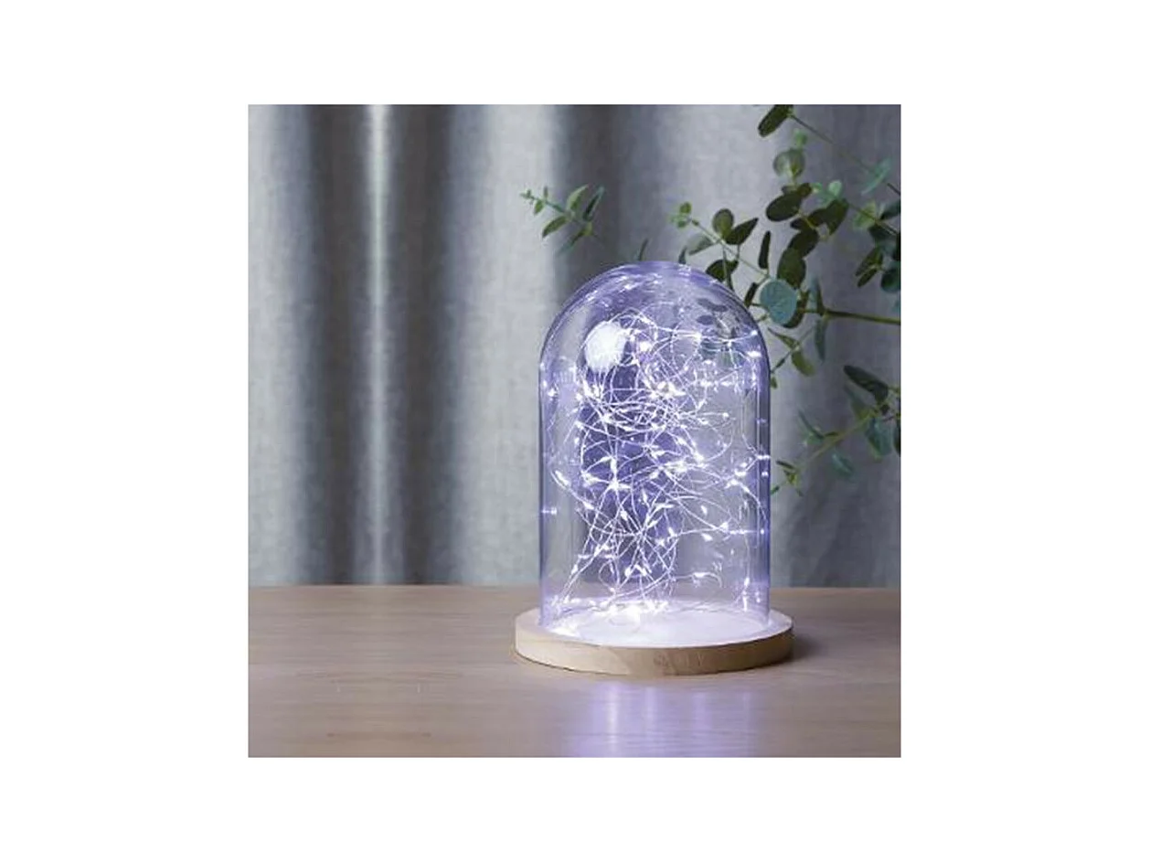 Guirlande Lumineuse 100 Leds "Froid" 1020cm Blanc