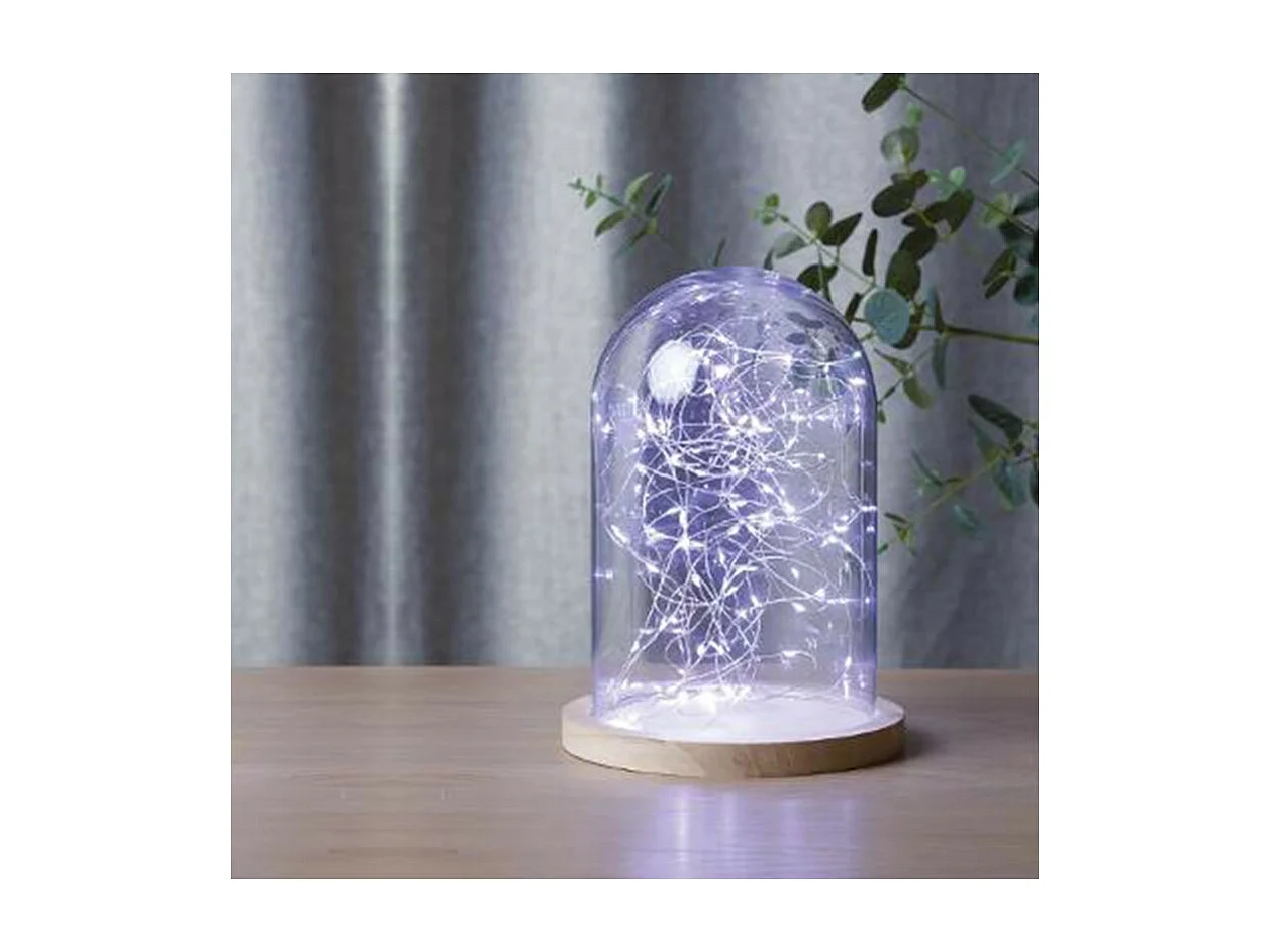 Guirlande Lumineuse 100 Leds "Froid" 1020cm Blanc