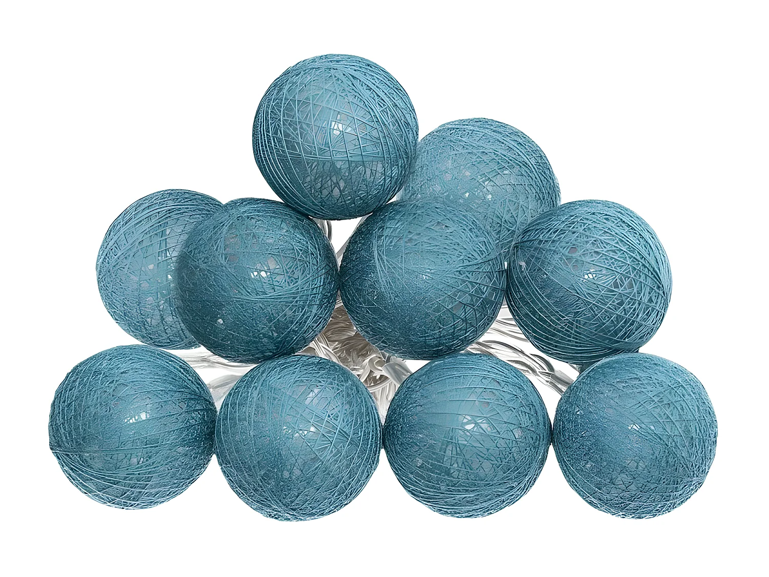 Girlande Led blau 3,5 x 255 cm