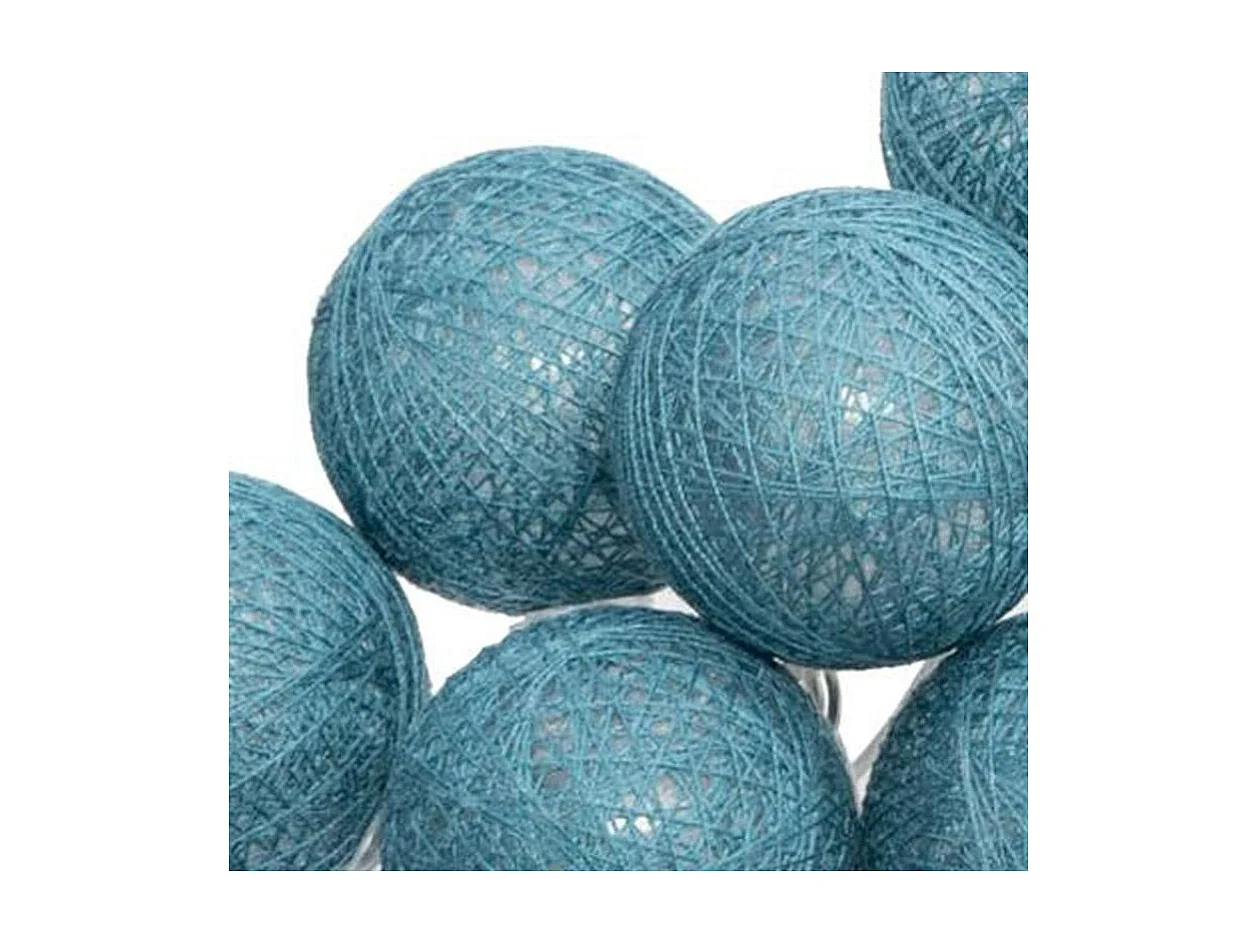 Guirnalda led PVC azul 3.5 x 255 cm