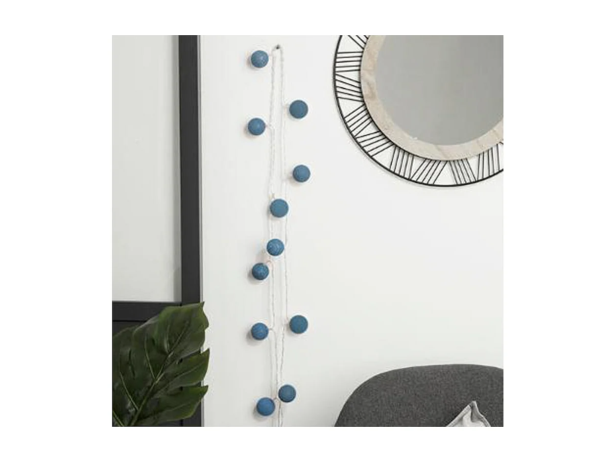 Guirnalda led PVC azul 3.5 x 255 cm