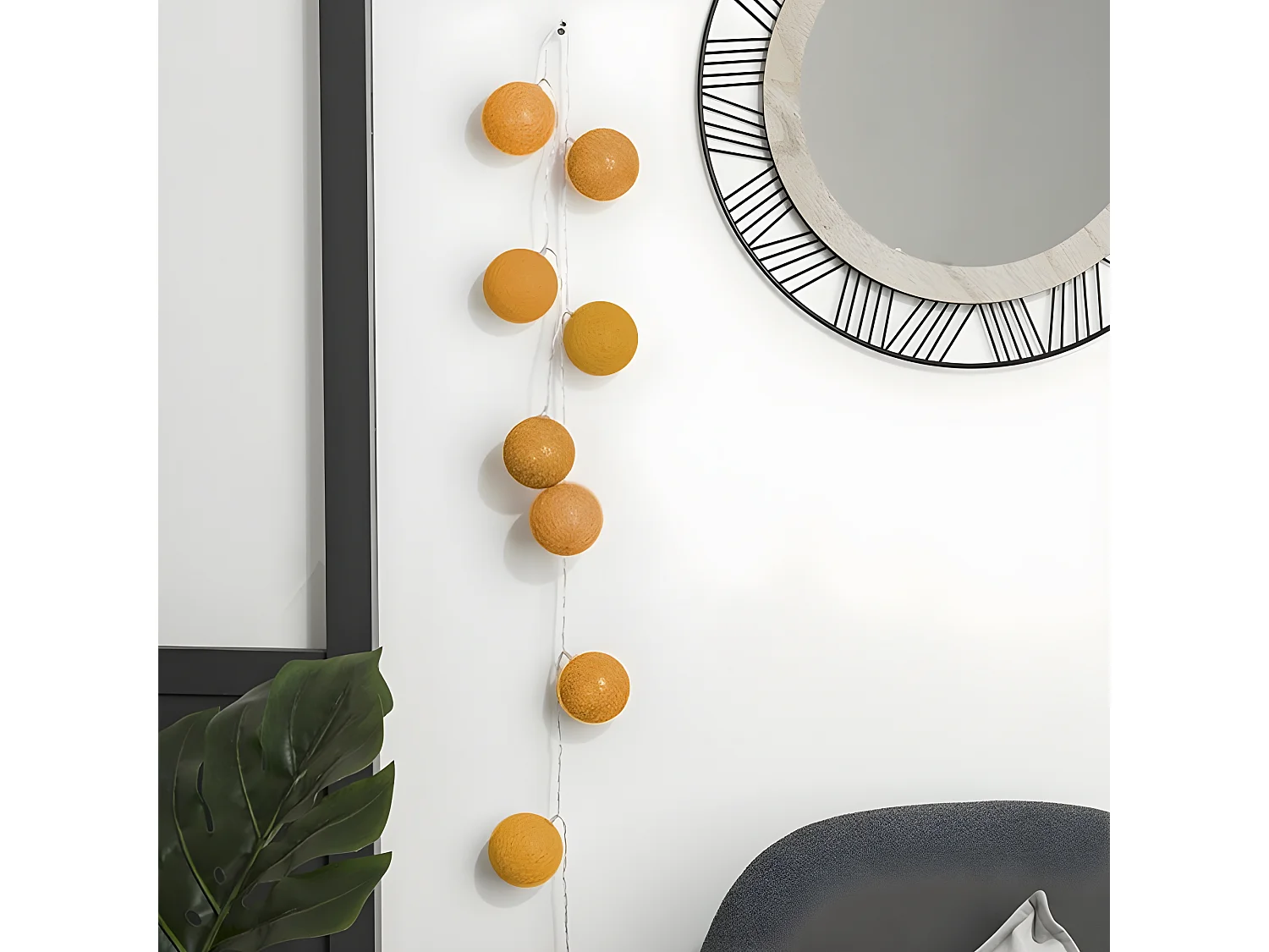 Girlande Led ocker 3,5 x 255 cm