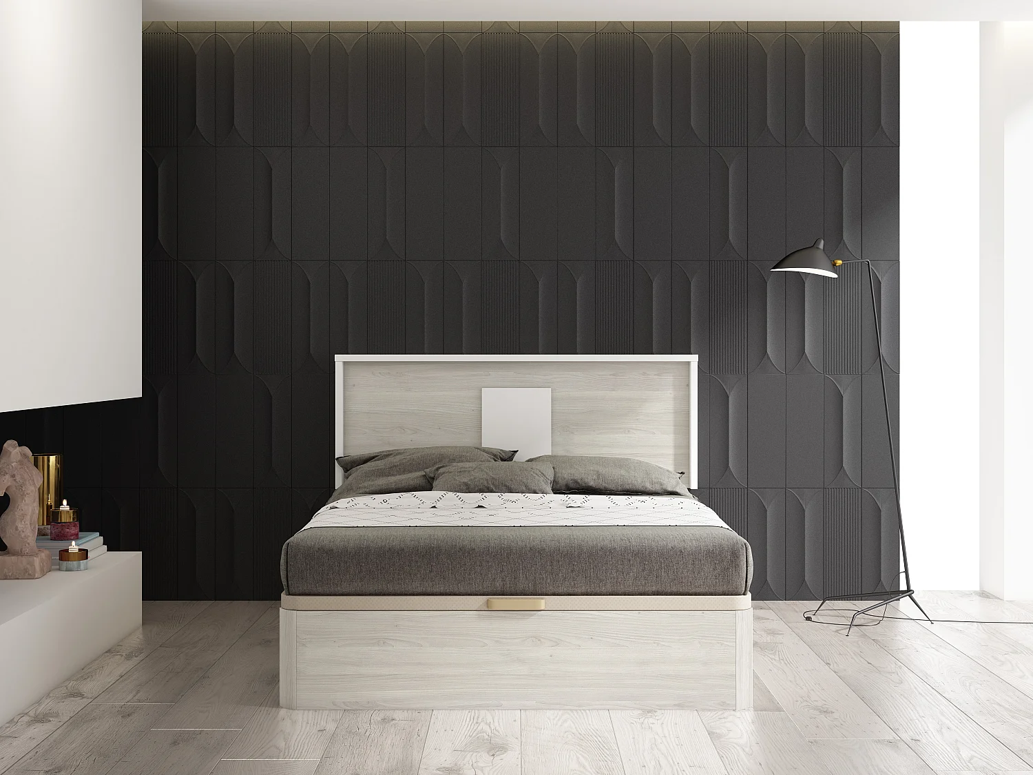 Tête de lit Delta 160 cm Blanco Calcio