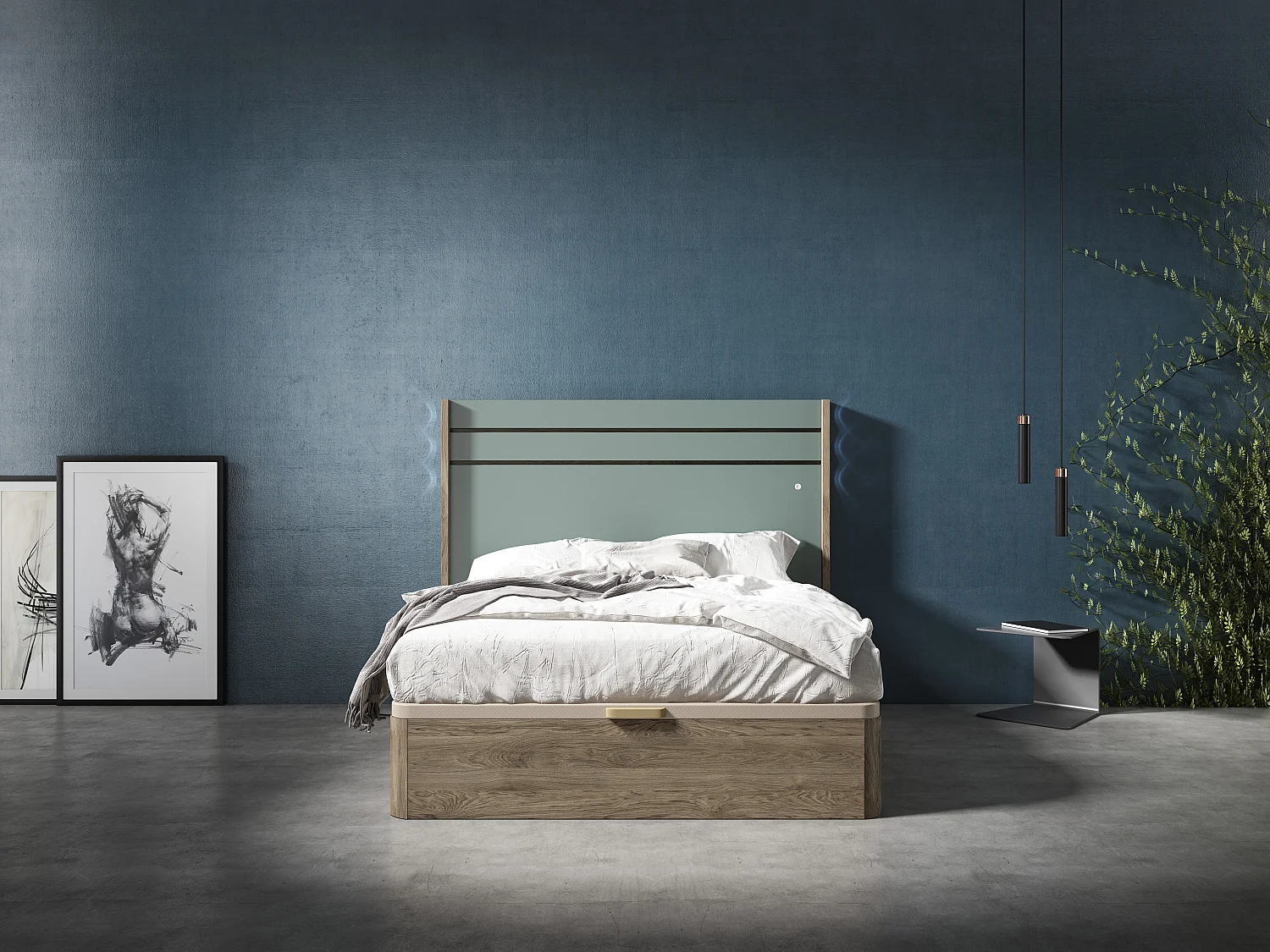 Tête de lit Arizona 160 cm Indio Verdoso