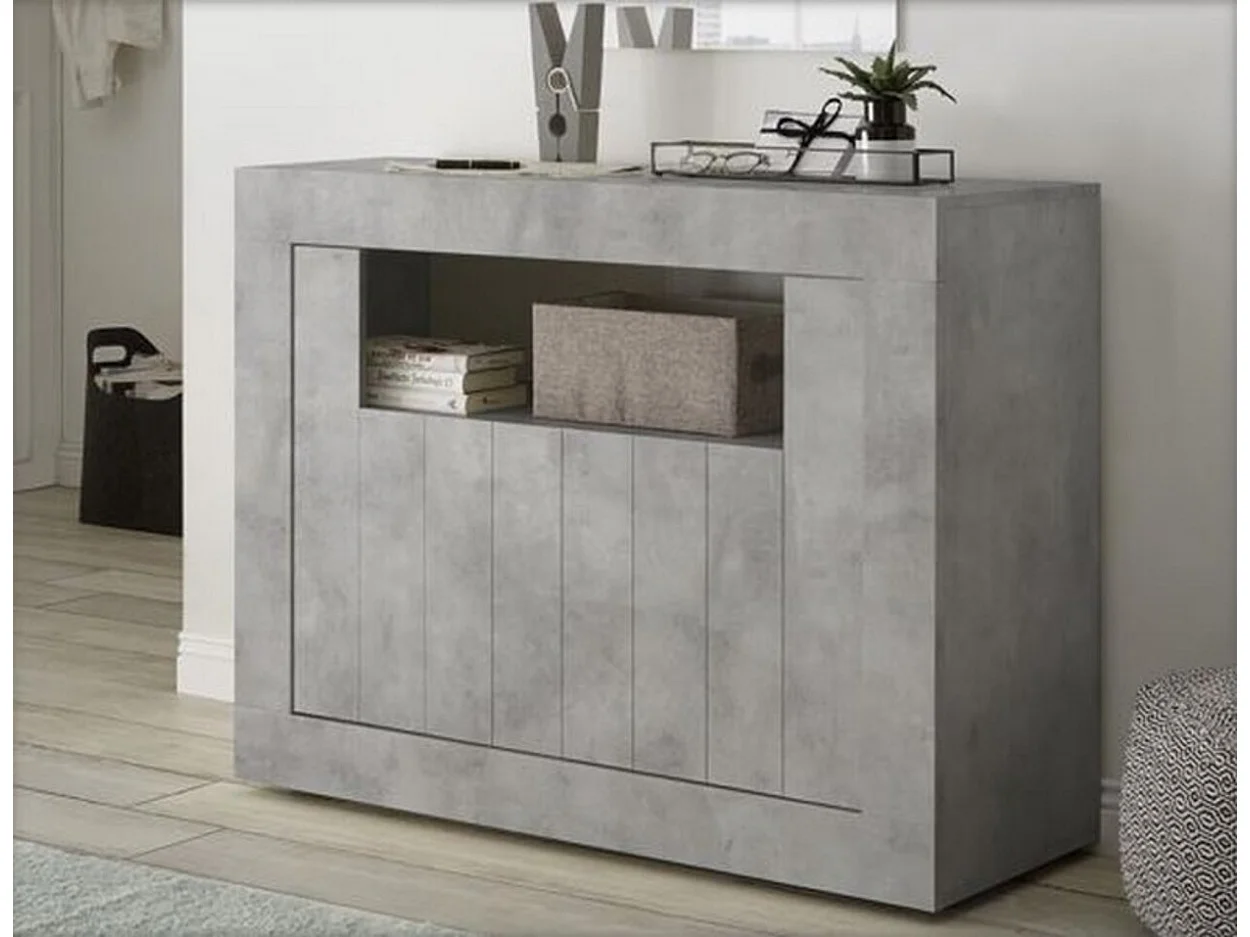 Buffet 2 portes SAMANTHA 110x86 béton