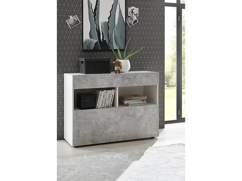 Buffet SOPRANO bêton 111 cm