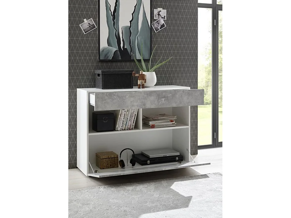 Buffet SOPRANO bêton 111 cm