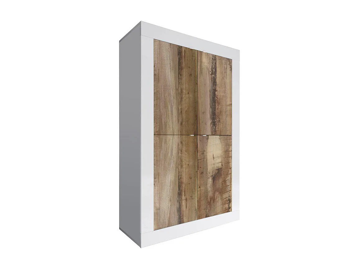 Meuble 4 Portes en Bois L101,4 cm - Initial