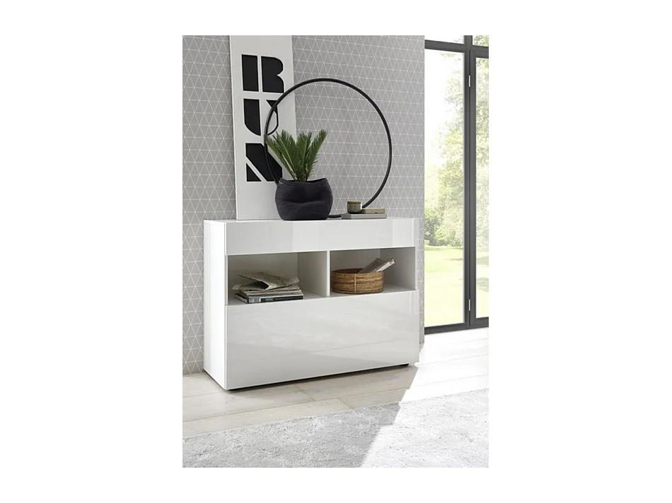 Buffet SOPRANO blanc 111 cm