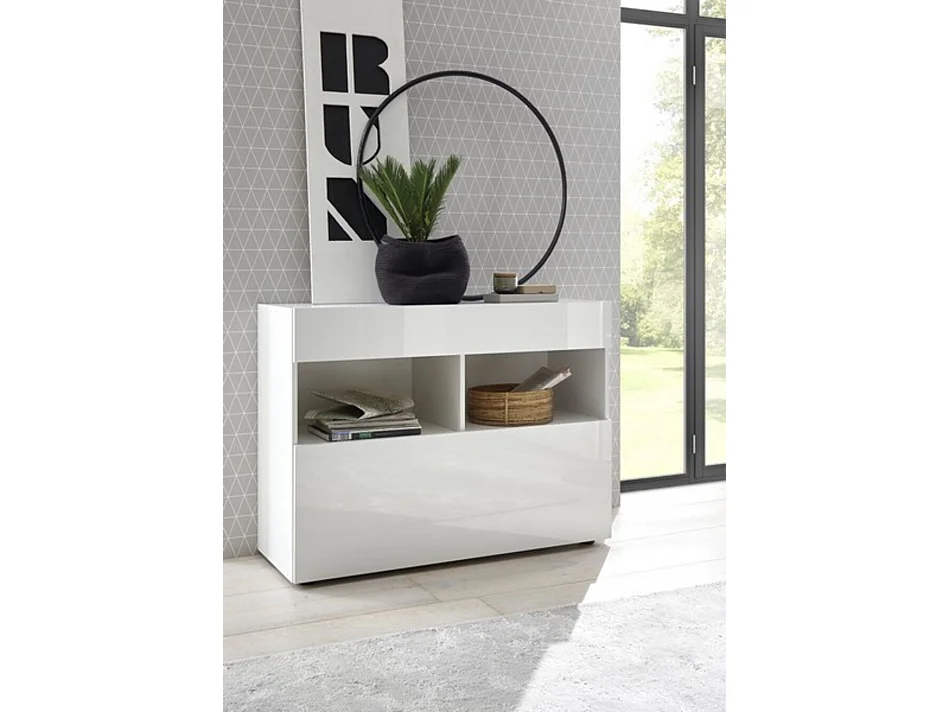 Buffet SOPRANO blanc 111 cm