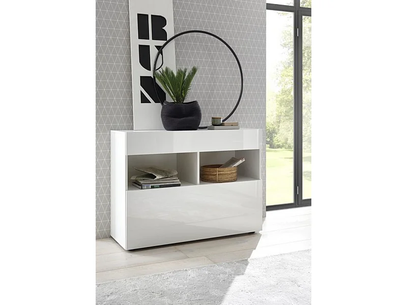 Buffet SOPRANO blanc 111 cm