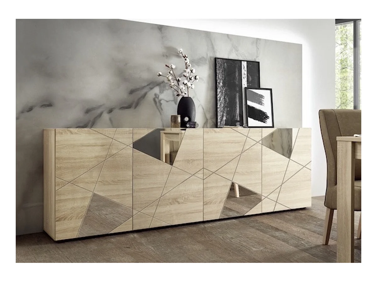 Buffet VITTORIA chêne Sonoma 241 cm