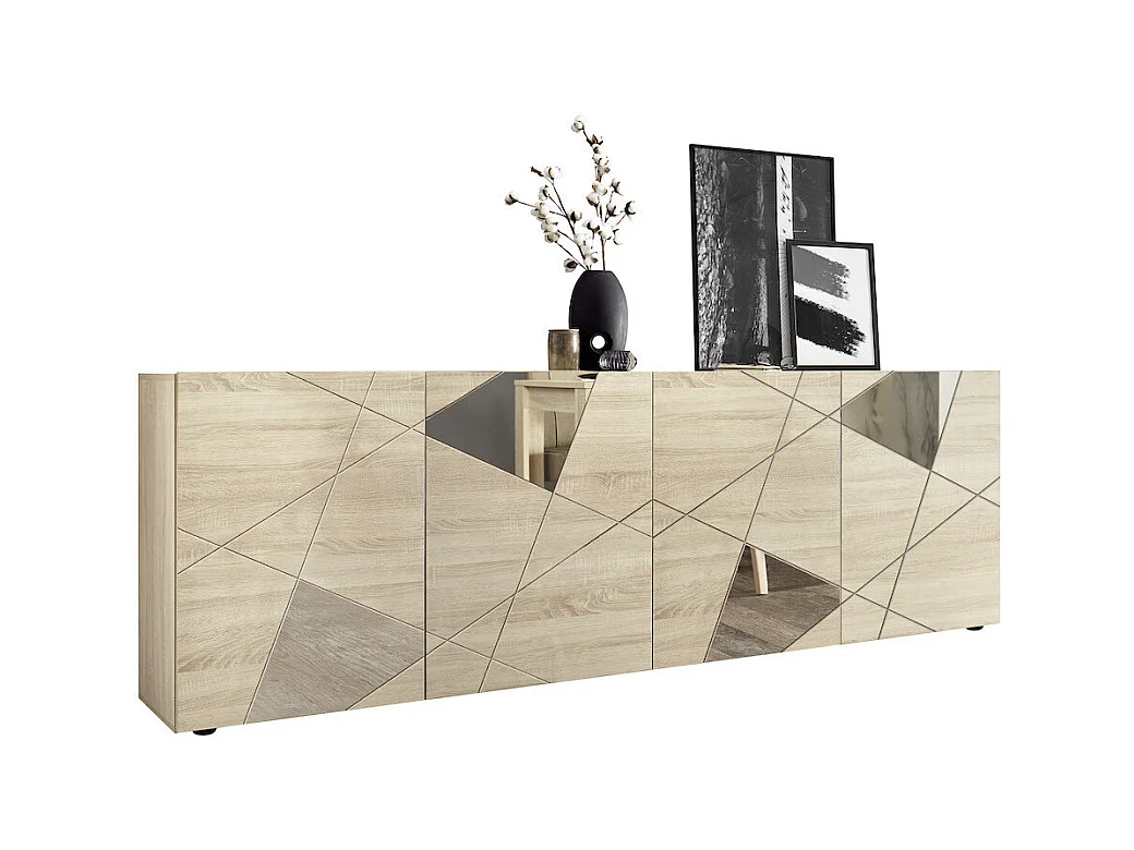 Buffet VITTORIA chêne Sonoma 241 cm