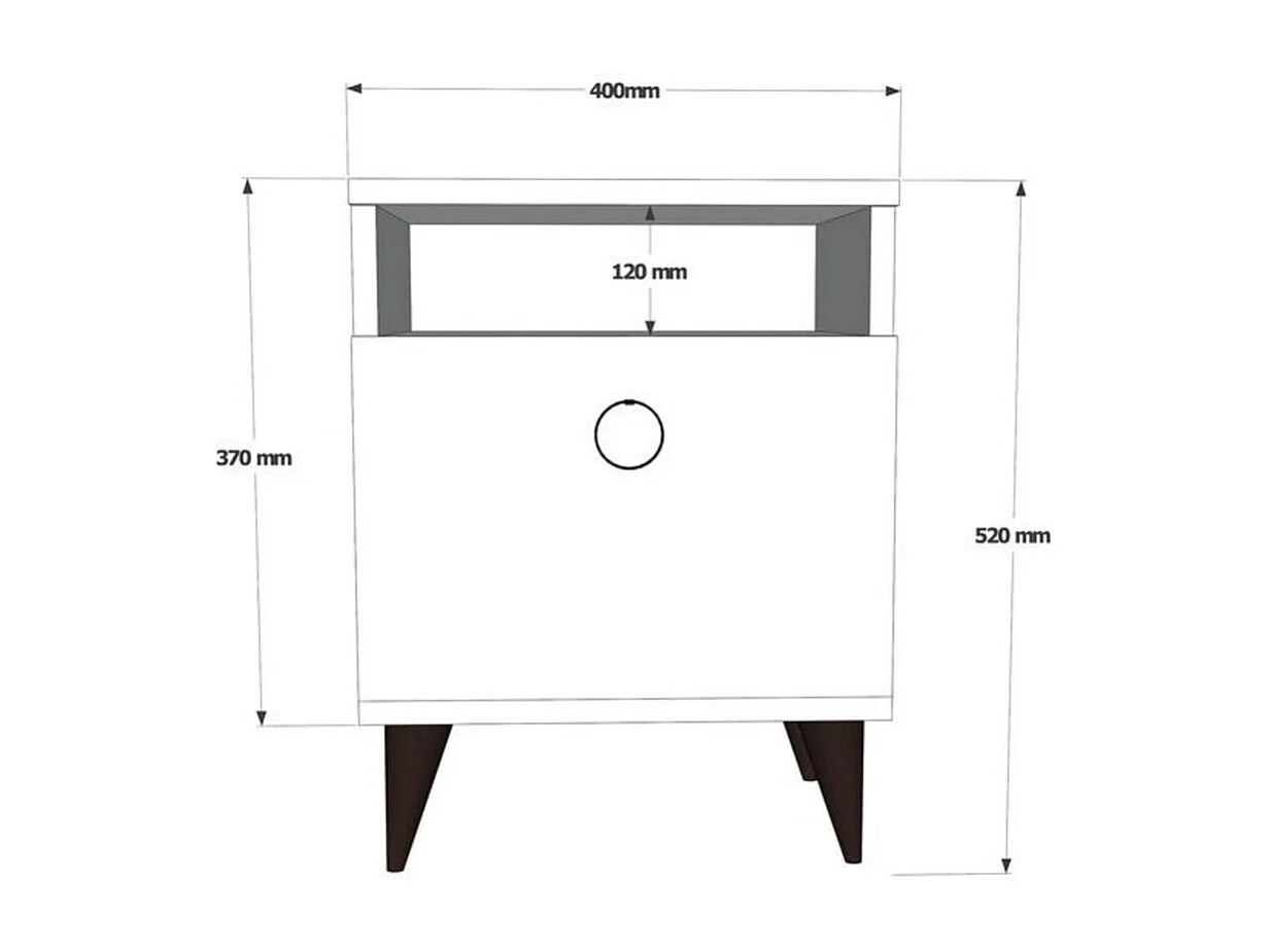 TABLE DE CHEVET BARLO