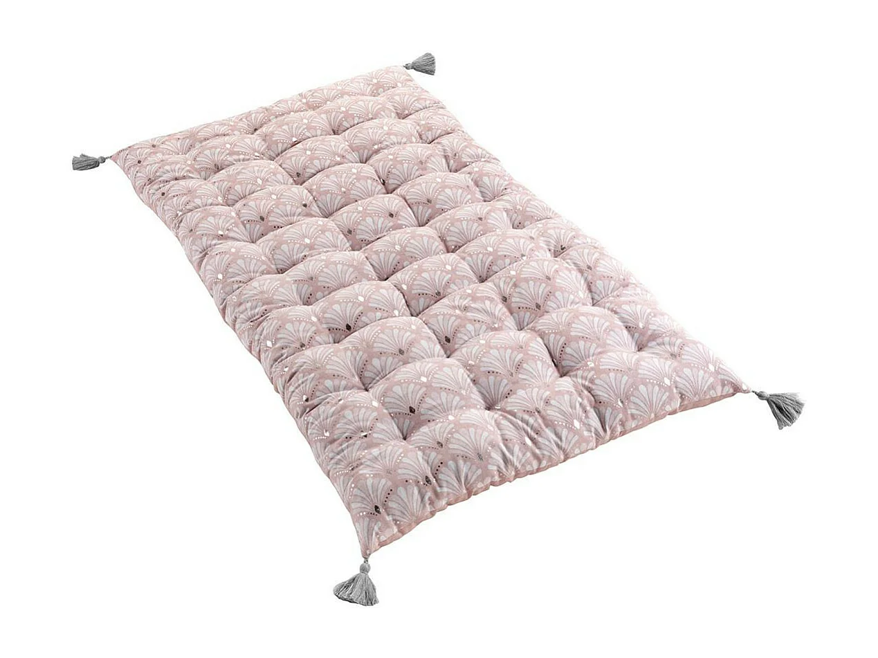 Matelas Bain de Soleil "Art Chic" 60x120cm Rose